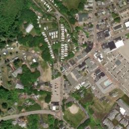 Satellite imagery of YORK BEACH UNION CONG CH SPIRE — NGS OC2151, US