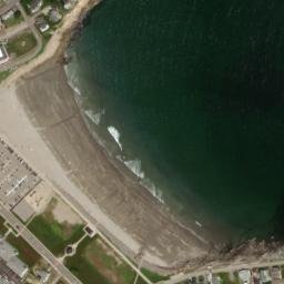 Satellite imagery of YORK BEACH UNION CONG CH SPIRE — NGS OC2151, US