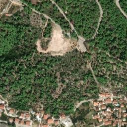 Satellite imagery of Spanish Fortress, HR