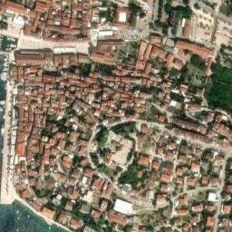Satellite imagery of Spanish Fortress, HR