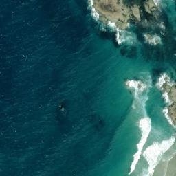 Satellite imagery of Punta Forcados, ES