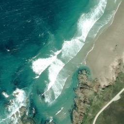 Satellite imagery of Punta Forcados, ES