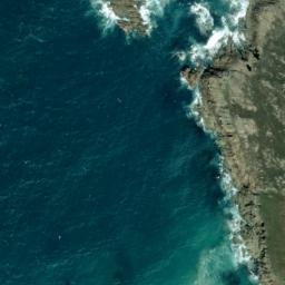 Satellite imagery of Punta Forcados, ES
