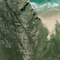 Satellite imagery of Punta Forcados, ES