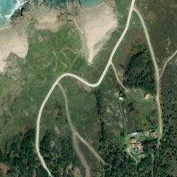Satellite imagery of Punta Forcados, ES