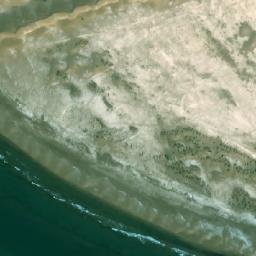 Satellite imagery of Mys Peschanyy, KZ