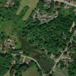 Satellite imagery of YORK VILLAGE WHITE CH SPIRE — NGS OC2312, US