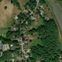 Satellite imagery of YORK VILLAGE WHITE CH SPIRE — NGS OC2312, US