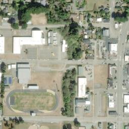 Satellite imagery of First National Bank of Bandon, US