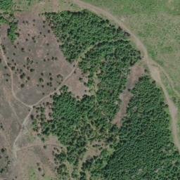 Satellite imagery of Frozen Creek Mine, US