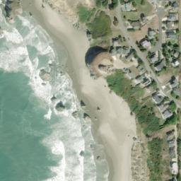 Satellite imagery of Gravel Point, US