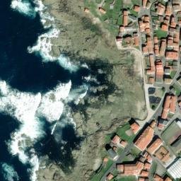 Satellite imagery of Punta Lagosteiras, ES