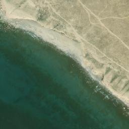 Satellite imagery of Mys Zhilandy, KZ