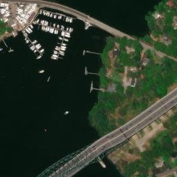 Satellite imagery of CLIFF 1900 — NGS OC2421 — Portsmouth, US, US