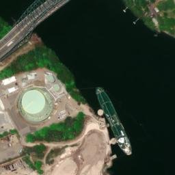 Satellite imagery of CLIFF 1900 — NGS OC2421 — Portsmouth, US, US