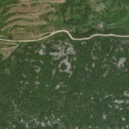 Satellite imagery of Ključ fortress, BA