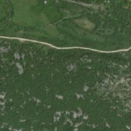 Satellite imagery of Ključ fortress, BA