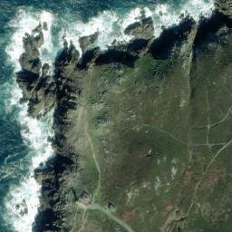 Satellite imagery of Cabo Touriñán, ES