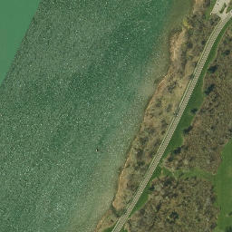 Satellite imagery of Turning Point 141, CA