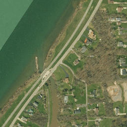 Satellite imagery of Turning Point 142, CA