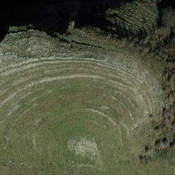 Satellite imagery of cairn, FR
