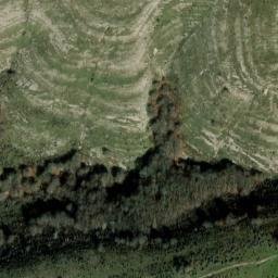 Satellite imagery of cairn, FR