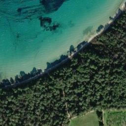 Satellite imagery of cairn, FR