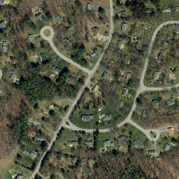 Satellite imagery of Malta Ridge, US