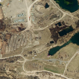 Satellite imagery of Caledonia Quarry, US