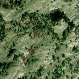 Satellite imagery of Mušovića Provalija, ME