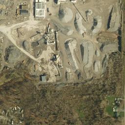 Satellite imagery of County Line Quarry, US