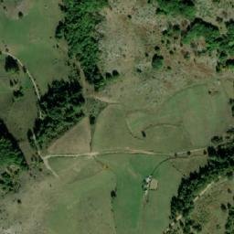 Satellite imagery of Sedeći Krš, ME