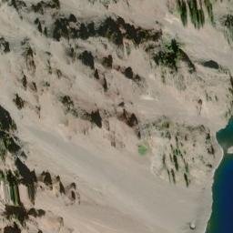 Satellite imagery of Devils Backbone, US