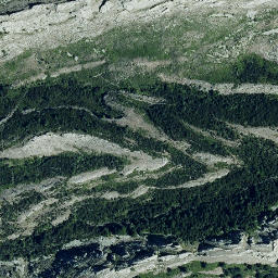 Satellite imagery of cairn, ES