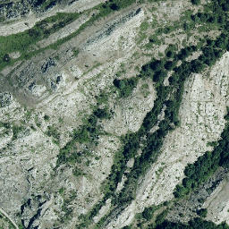 Satellite imagery of cairn, ES