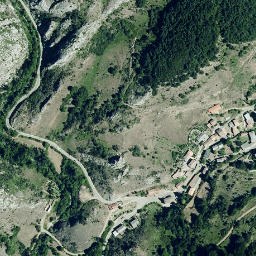 Satellite imagery of cairn, ES