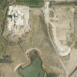Satellite imagery of Genesee Pit, US