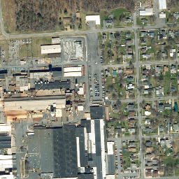 Satellite imagery of Women's Rights National Historical Park, US