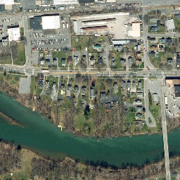 Satellite imagery of Women's Rights National Historical Park, US