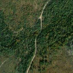 Satellite imagery of Shkëmbi i Zi, XK