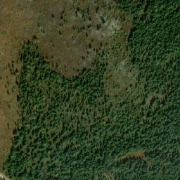 Satellite imagery of Shkëmbi i Zi, XK