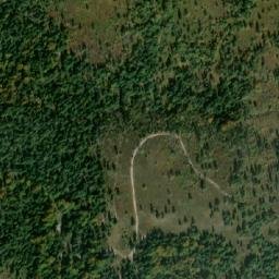 Satellite imagery of Shkëmbi i Zi, XK