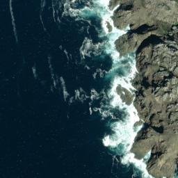 Satellite imagery of Cabo Finisterre, ES