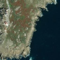 Satellite imagery of Cabo Finisterre, ES
