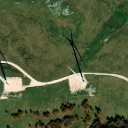 Satellite imagery of Vjetrna Brda, ME