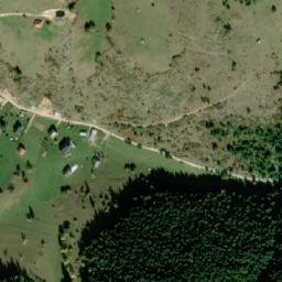 Satellite imagery of Veliko Brdo, ME