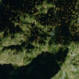 Satellite imagery of cairn, FR