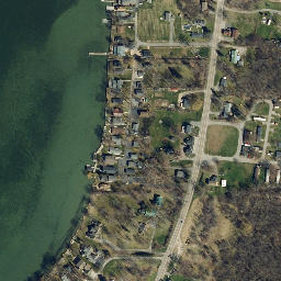 Satellite imagery of Otetiana Point, US