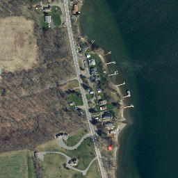 Satellite imagery of Plunckett Point, US