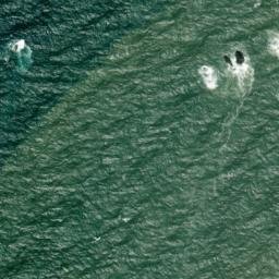 Satellite imagery of Cape Blanco, US